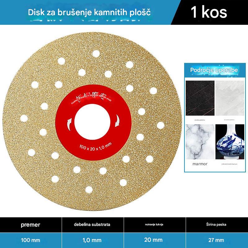 🔥【50% POPUST ZA OMEJEN ČAS】🔥Rezilo za rezanje keramičnih ploščic za porcelan – za rezanje in brušenje robov v enem, brez odkruškov (paket 3 kosov)