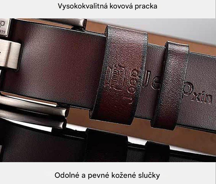 🔥【Kúpte jeden, získajte druhý zadarmo】Vysokokvalitný pánsky kožený retro opasok k džínsom