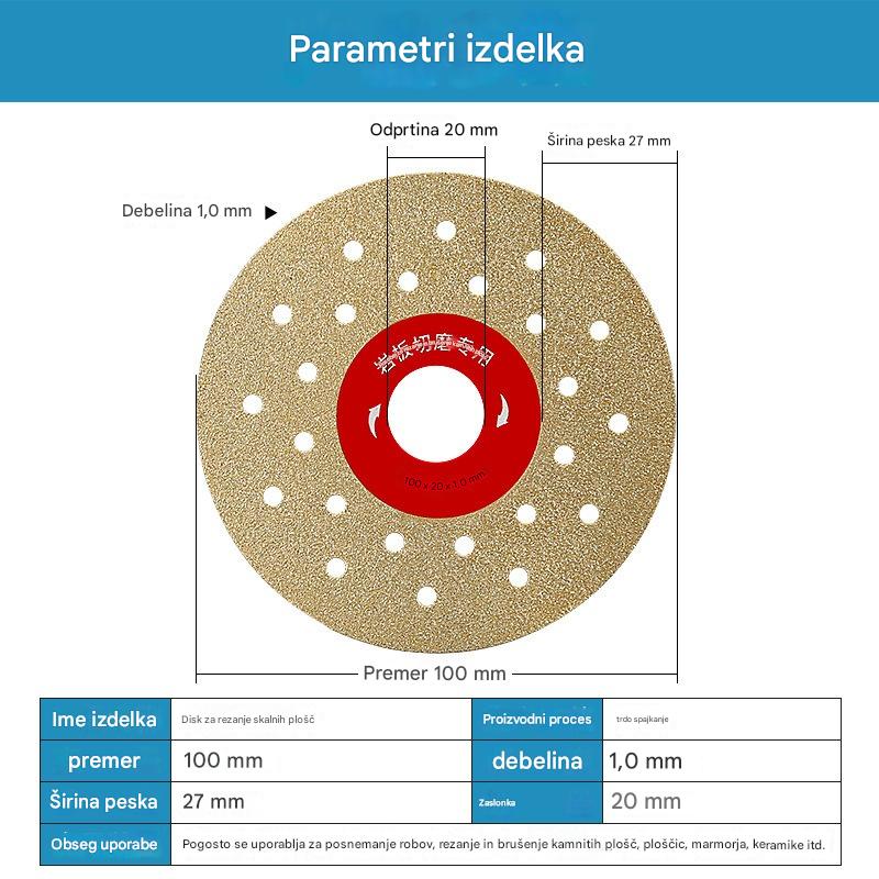🔥【50% POPUST ZA OMEJEN ČAS】🔥Rezilo za rezanje keramičnih ploščic za porcelan – za rezanje in brušenje robov v enem, brez odkruškov (paket 3 kosov)