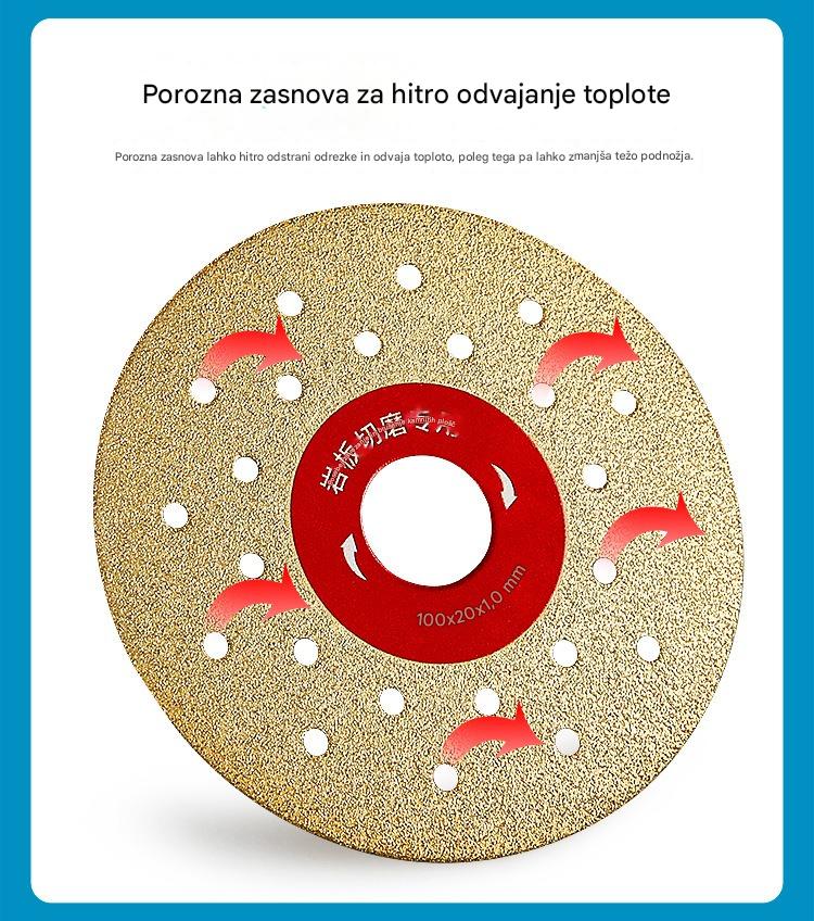 🔥【50% POPUST ZA OMEJEN ČAS】🔥Rezilo za rezanje keramičnih ploščic za porcelan – za rezanje in brušenje robov v enem, brez odkruškov (paket 3 kosov)