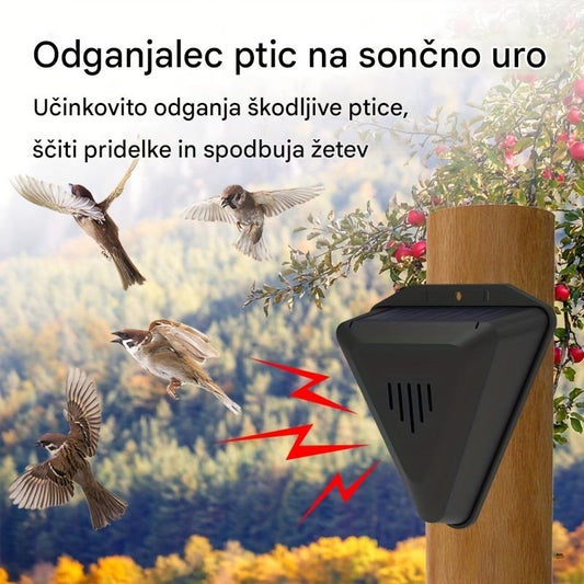 🔥【Kupite 1, dobite 1 brezplačno】📣Orchard Fish Pond Rice Paddy Sončna energija Zvočna in svetlobna naprava za alarm za ptice